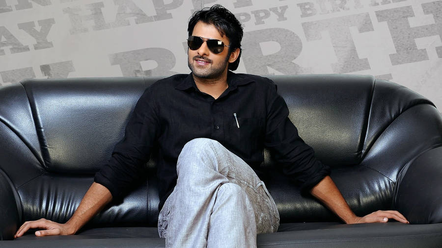 Prabhas Wearing Sunglasses Wallpaper