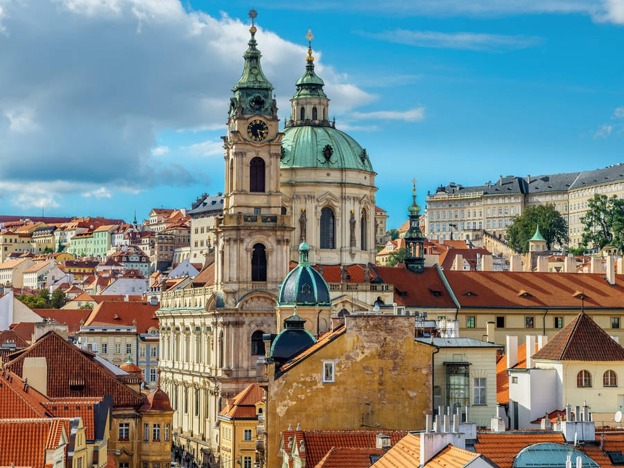 Prague Clock Tower Wallpaper