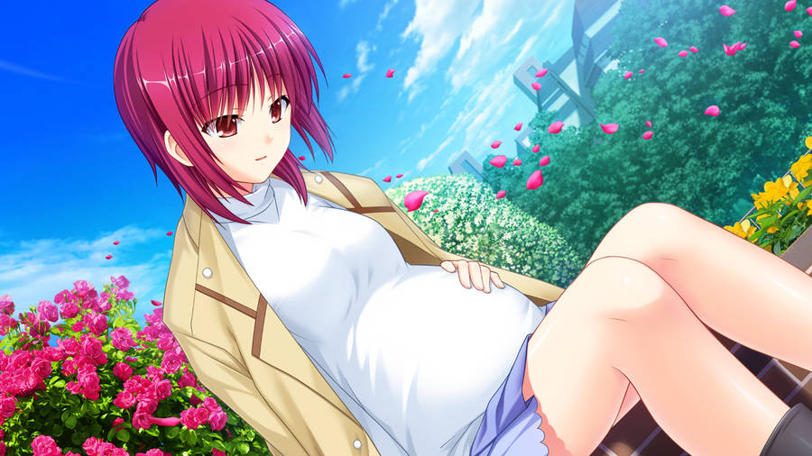 Pregnant Masami Iwasawa Wallpaper