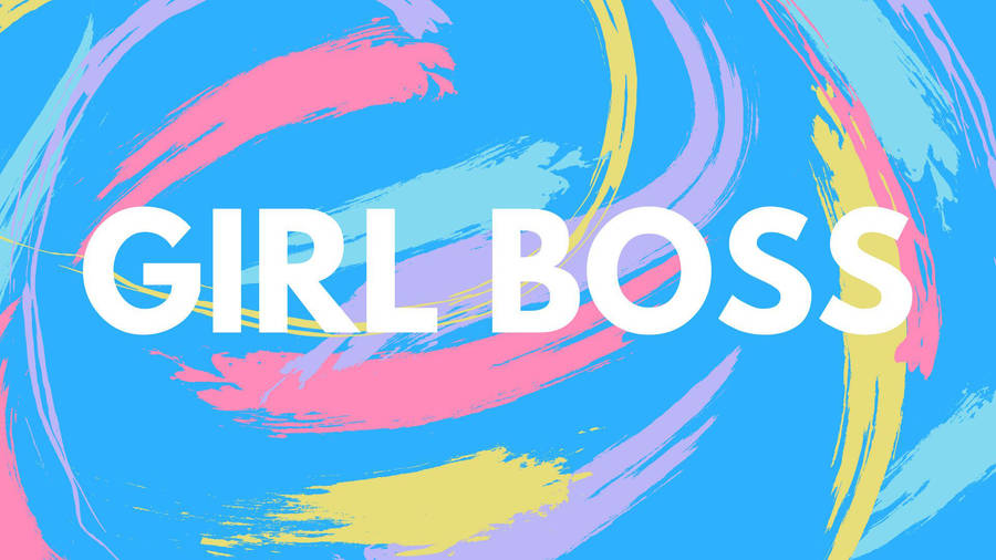 Preppy Girl Boss Wallpaper