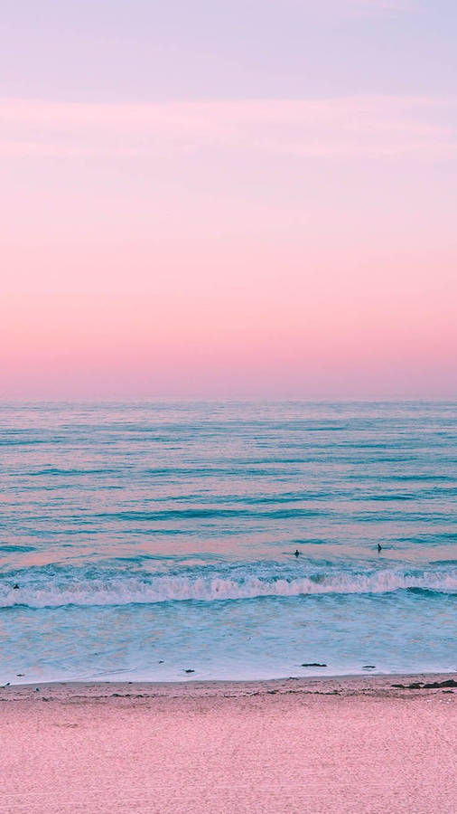 Preppy Ocean View Wallpaper