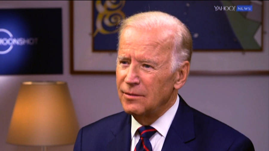 President Joe Biden Interview Wallpaper