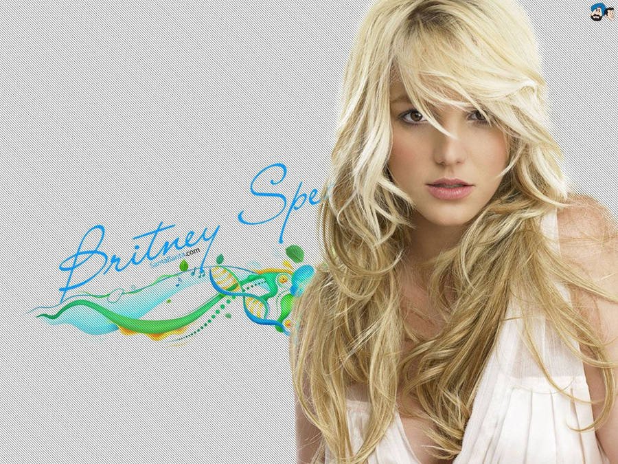 Pretty Britney Spears Fan Art Wallpaper