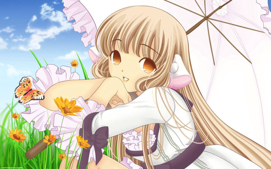 Pretty Chobits Anime Image Wallpaper