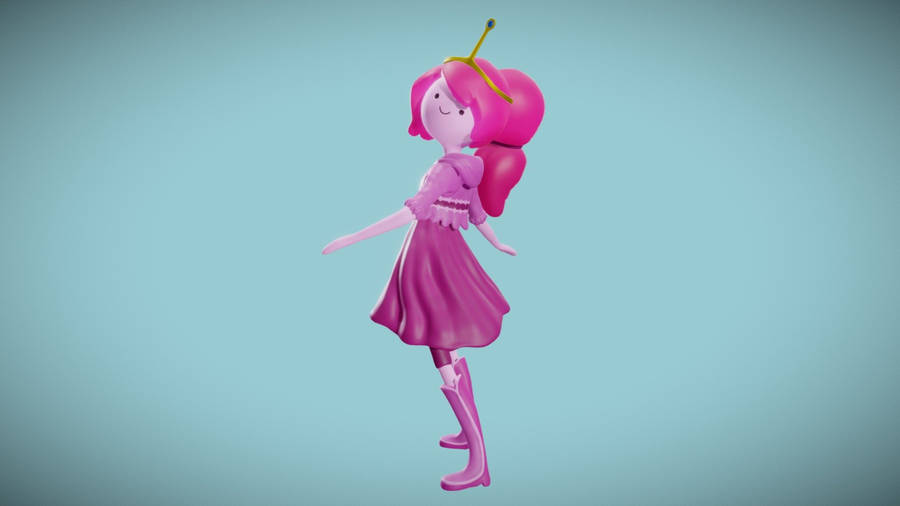 Princess Bubblegum 3d Artwork Wallpaper