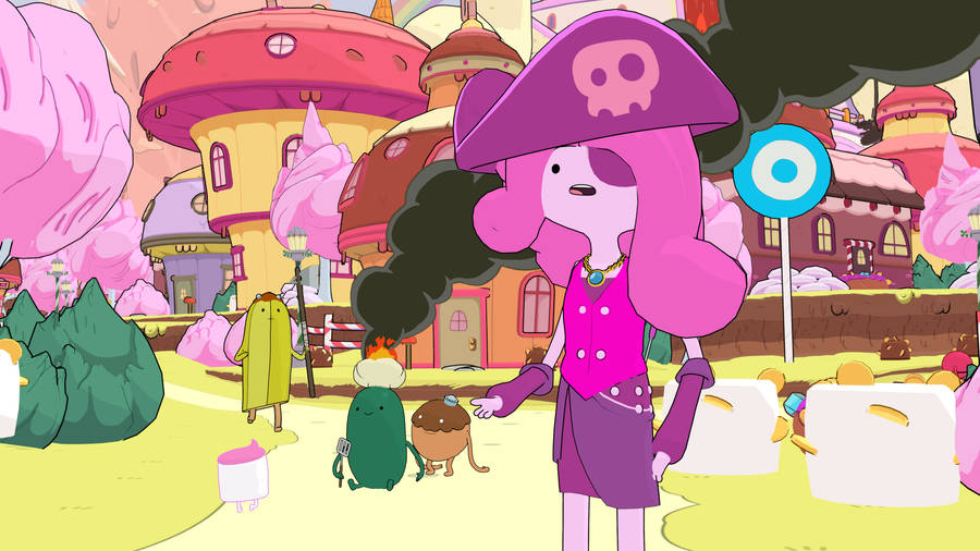 Princess Bubblegum As Pirate Wallpaper