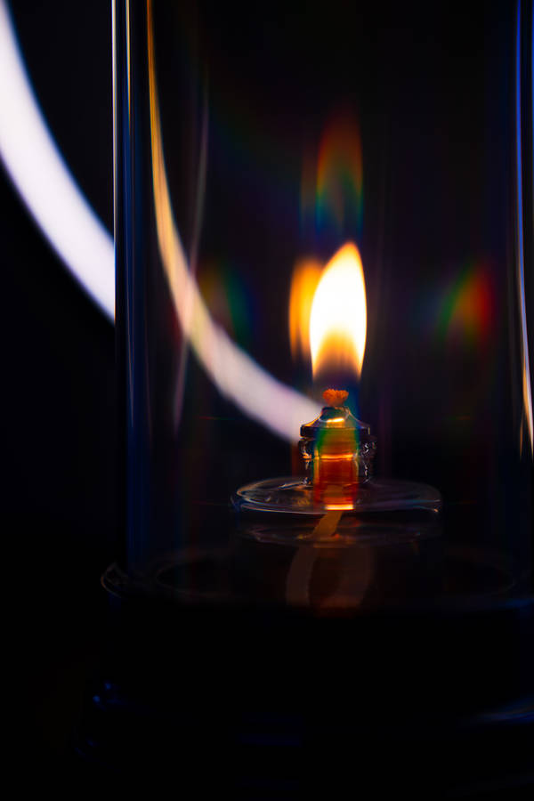 Prism Candles Wallpaper