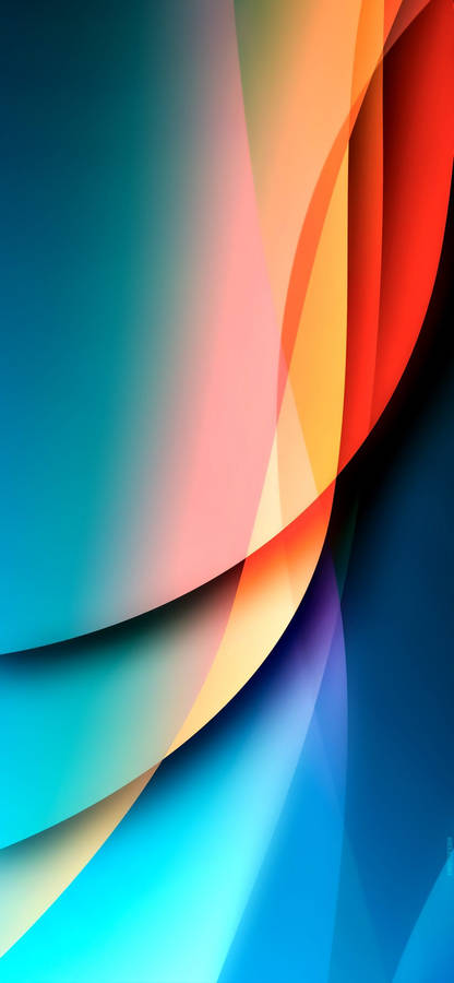 Prismatic Graphic Ios 16 Wallpaper