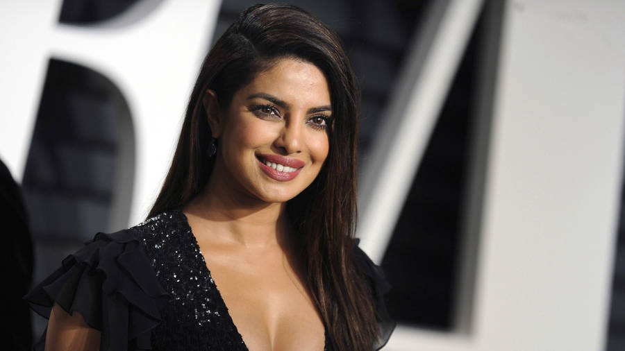 Priyanka Chopra In Black Wallpaper