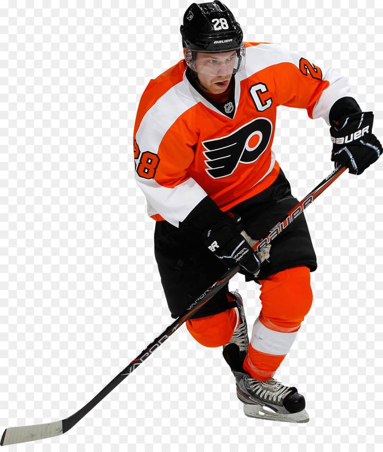 Professional Nhl Player Claude Giroux In Action Wallpaper