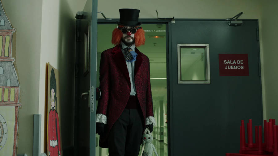 Professor Money Heist The Clown Wallpaper