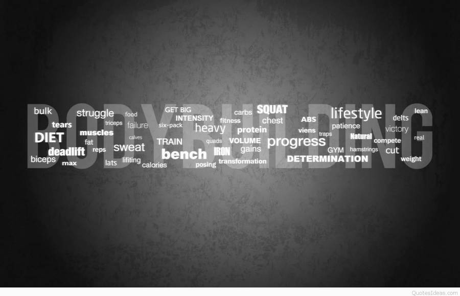 Progress Fitness Motivations Wallpaper