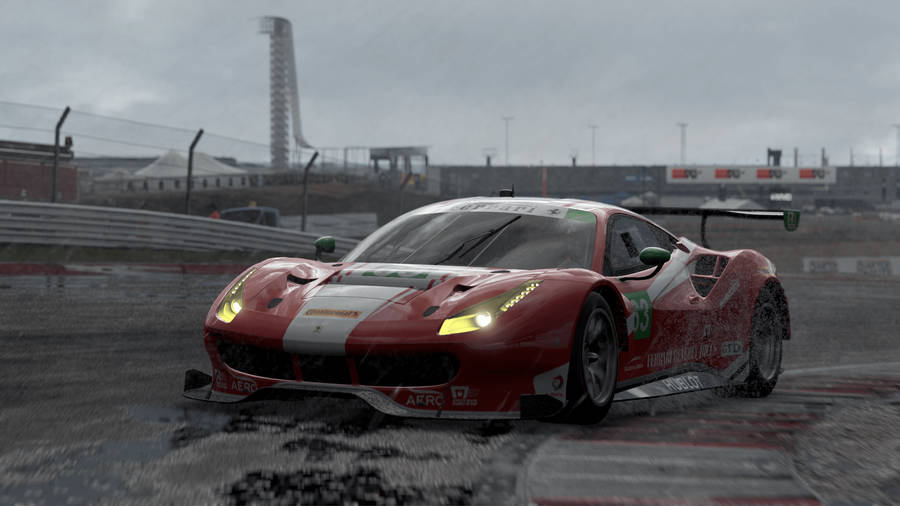 Project Cars 4k Ferrari 488 Gtr Wallpaper