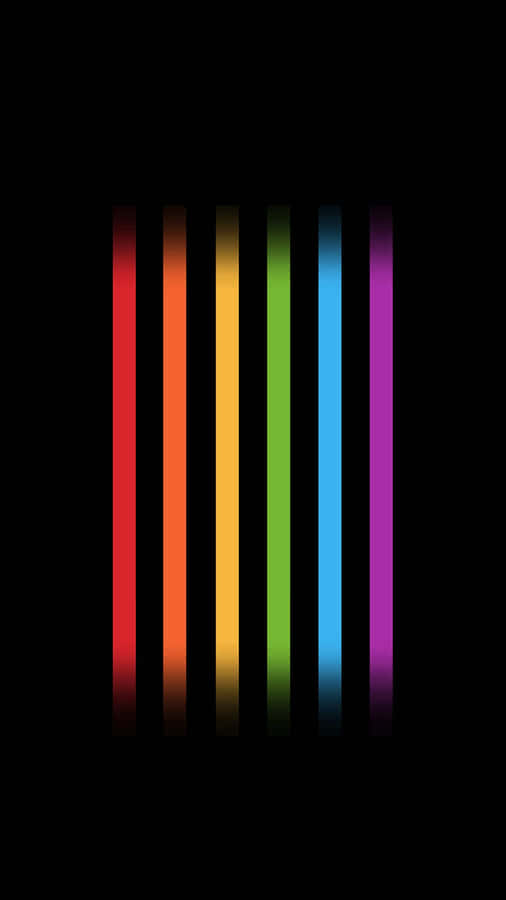 Proud Color Strip Design Wallpaper