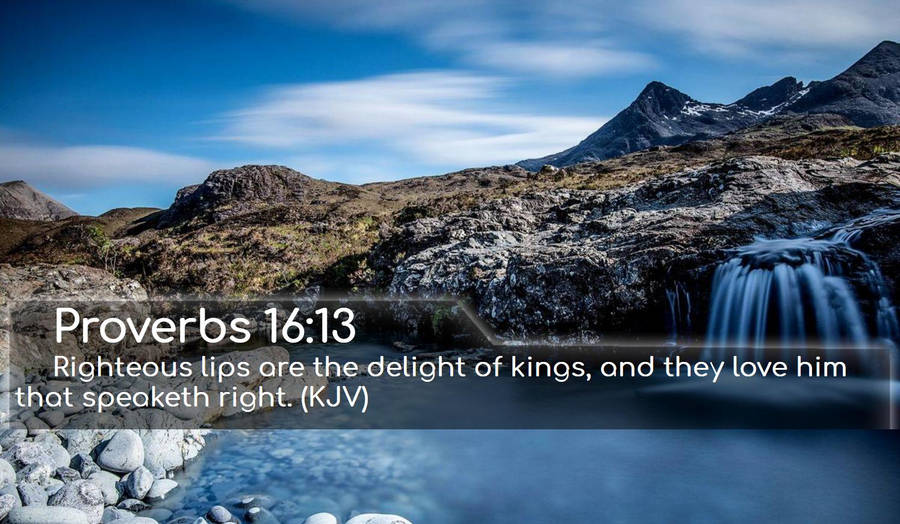 Proverbs Bible Verse Wallpaper