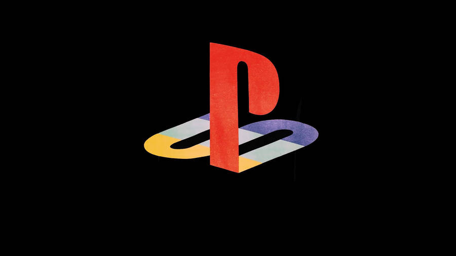 Ps4 Logo Black Background Wallpaper