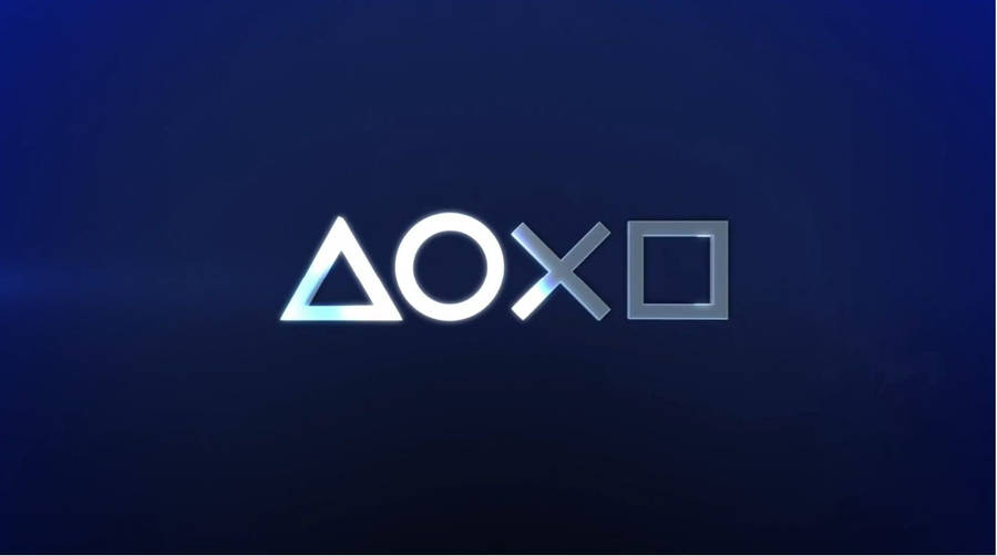 Ps4 Logo Blue Buttons Wallpaper