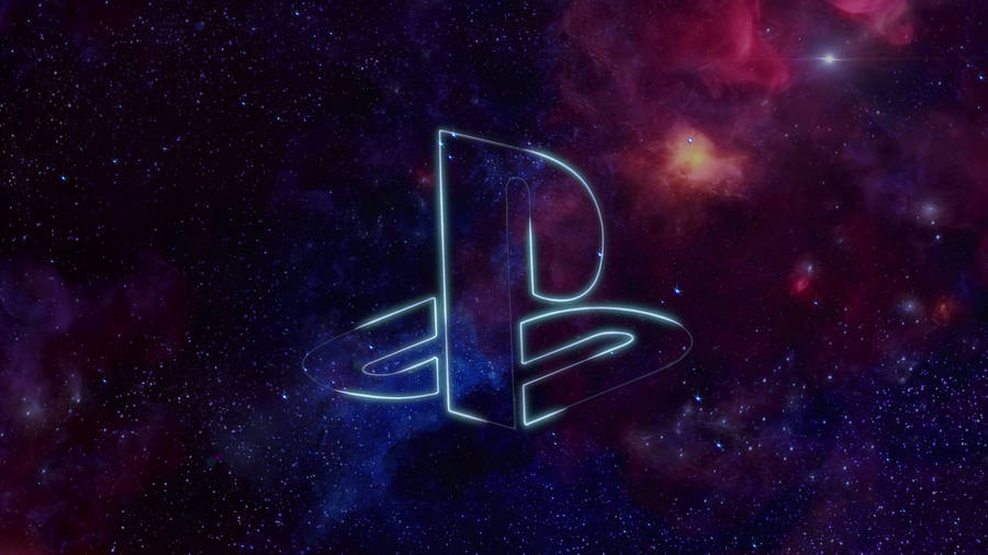 Ps4 Logo Galaxy Art Wallpaper