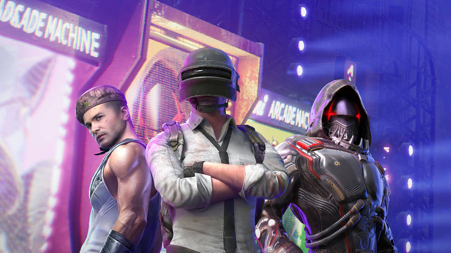 Pubg 2020 Three Different Players Wallpaper