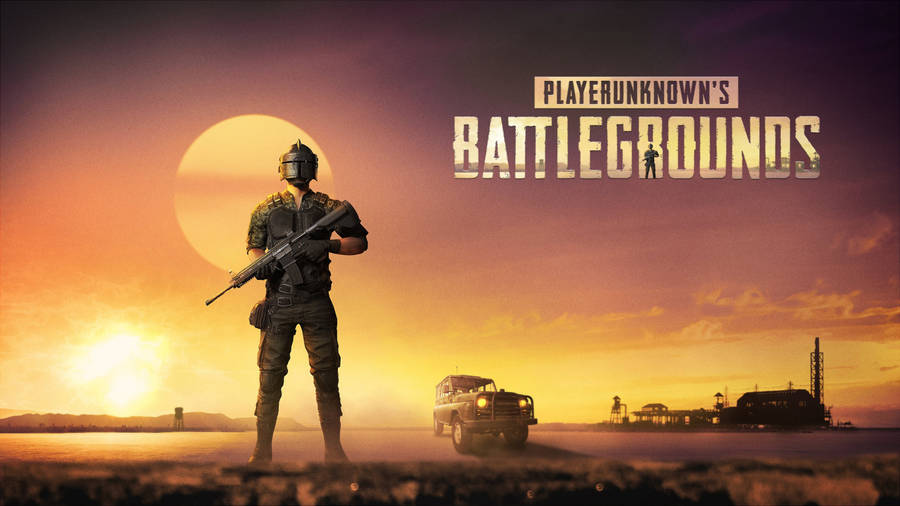 Pubg's Victor By The Desert 1366x768 Wallpaper