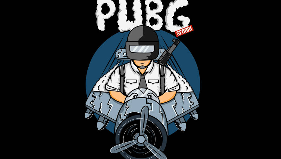 Pubg Simpsons-like Art 1366x768 Wallpaper