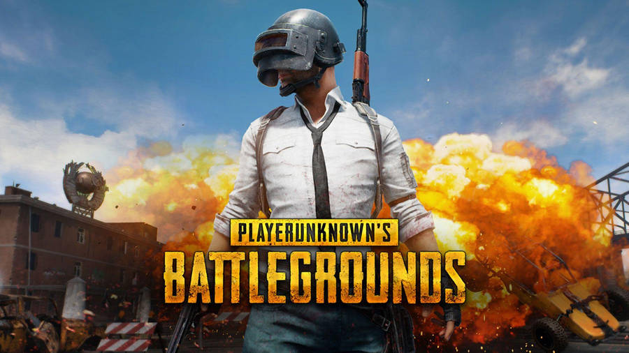 Pubg Thumbnail Helmet Guy Poster Wallpaper