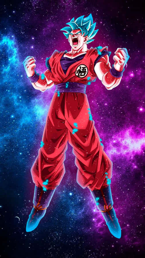 Pump Up Your Creative Energy With This Goku Phone Wallpaper! Wallpaper