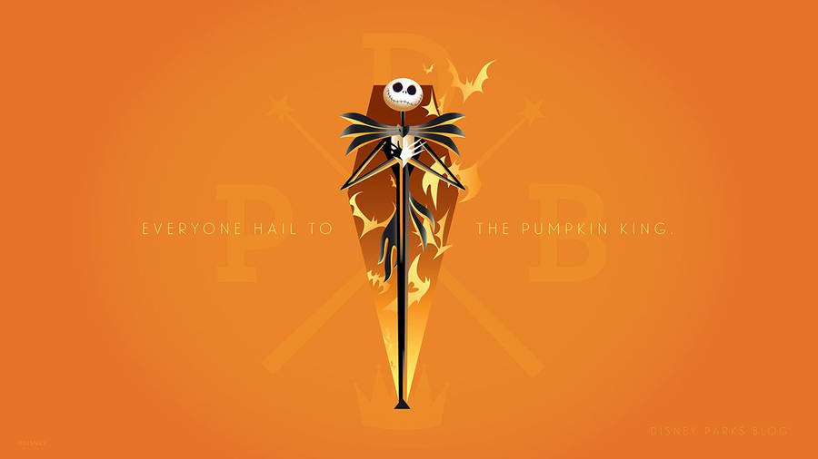 Pumpkin King The Nightmare Before Christmas Wallpaper