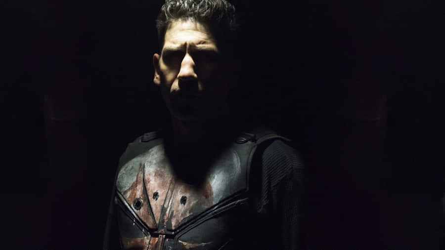 Punisher In The Dark Desktop Wallpaper