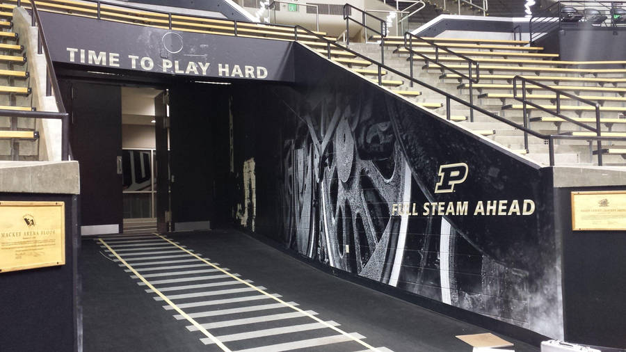 Purdue University Stadium Entrance Wallpaper