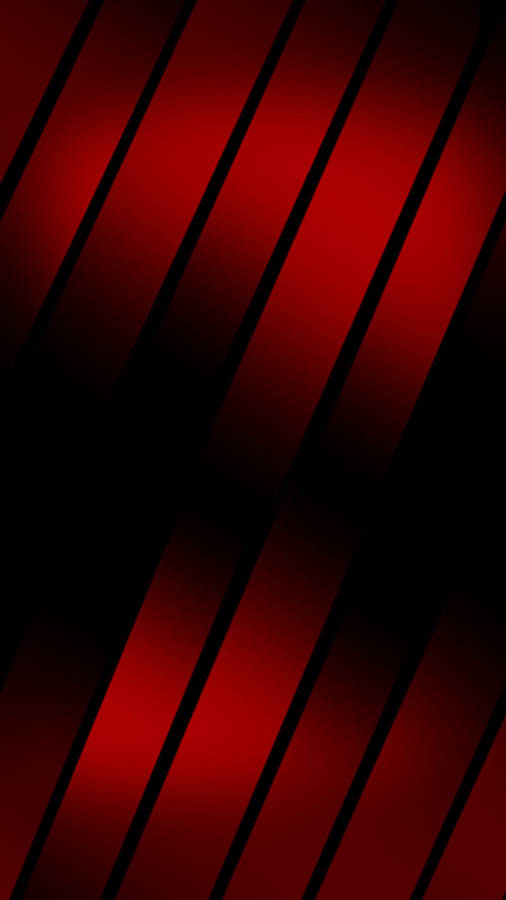 Pure Red Diagonal Strips Wallpaper