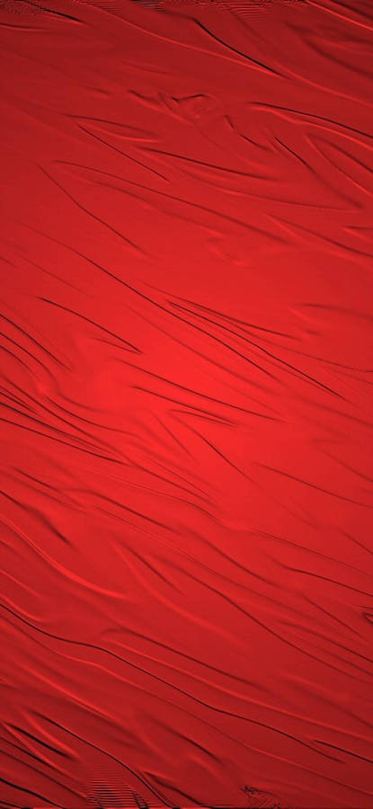 Pure Red Textured Cloth Surface Wallpaper