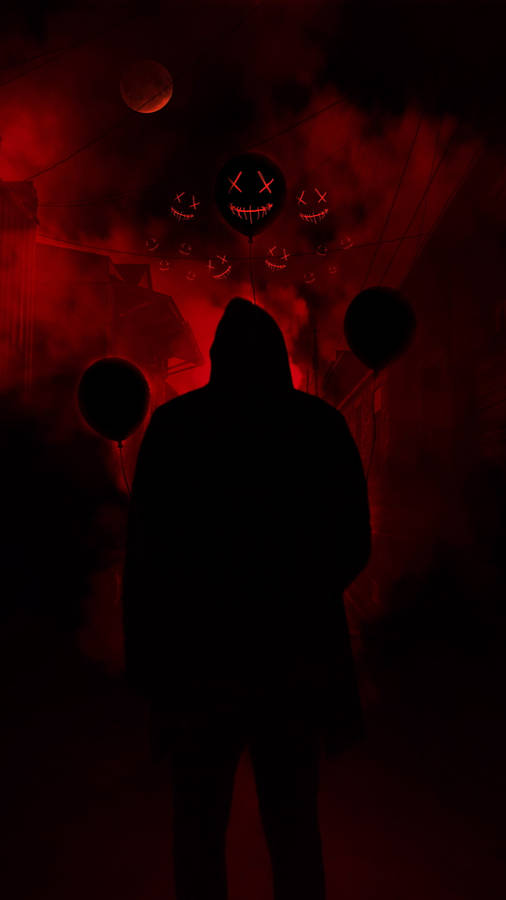 Purge Mask Balloon Wallpaper