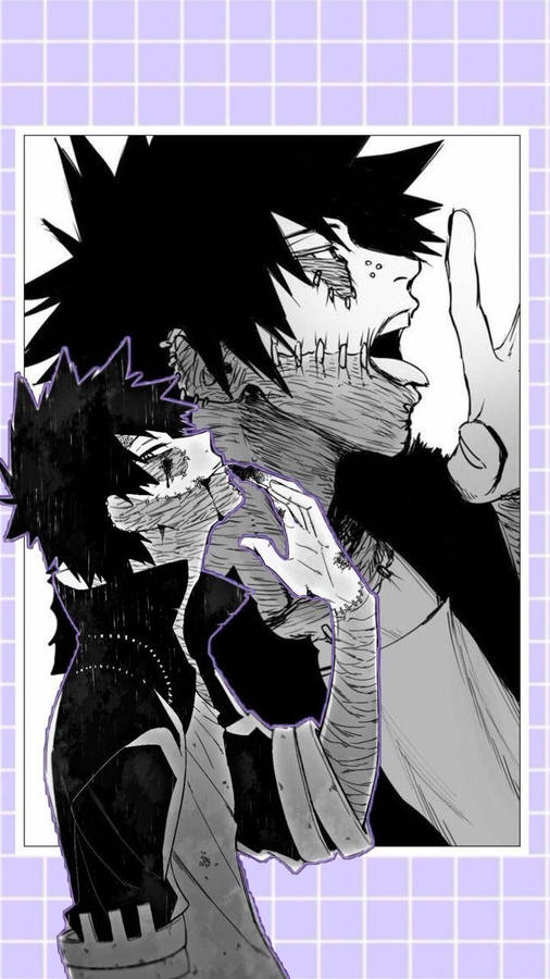 Purple Aesthetic Dabi Wallpaper