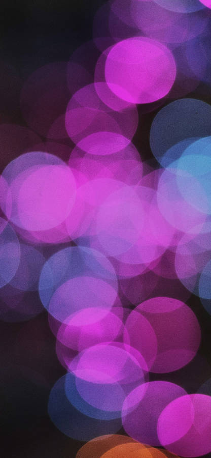 Purple Aesthetic Phone Bokeh Wallpaper