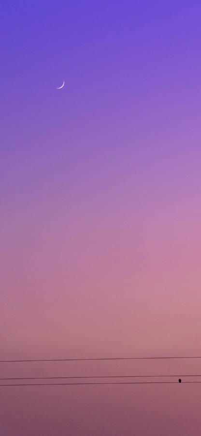 Purple Aesthetic Phone Purple And Pink Sky Wallpaper