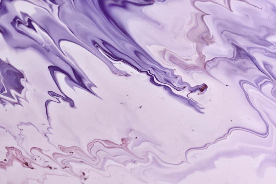 Purple And White Swirls On A Surface Wallpaper