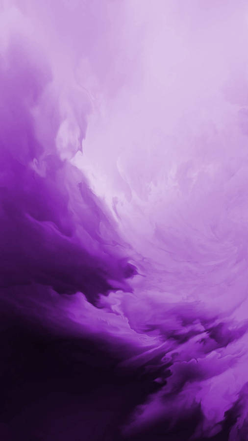 Purple Clouds Iphone 7 Original Wallpaper