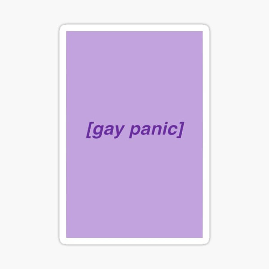 Purple [gay Panic] Wallpaper