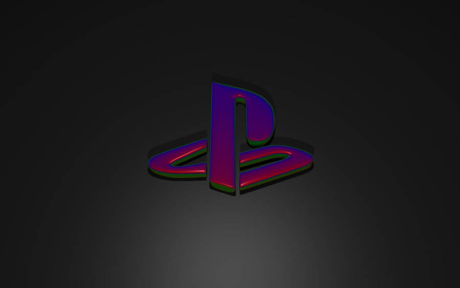 Purple Green Ps4 Logo Wallpaper