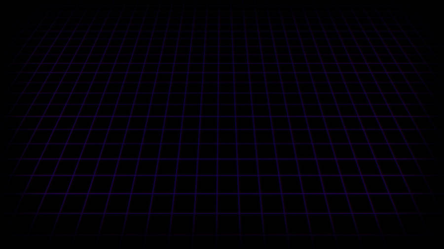 Purple Grid Dark Aesthetic Wallpaper