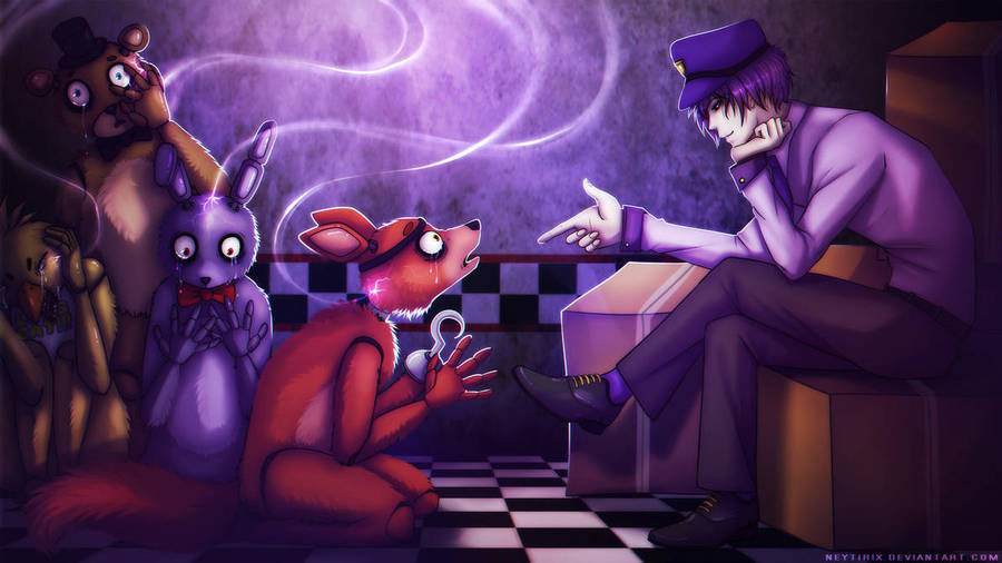 Purple Guy Return Fanart Wallpaper