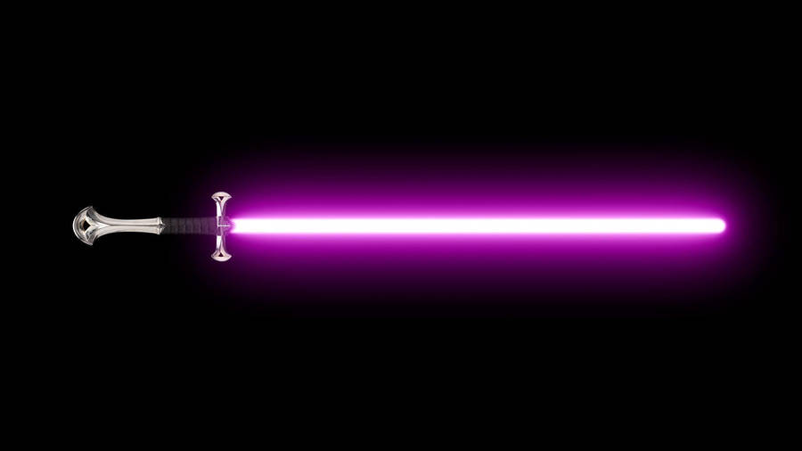 Purple Lightsaber Sword Wallpaper