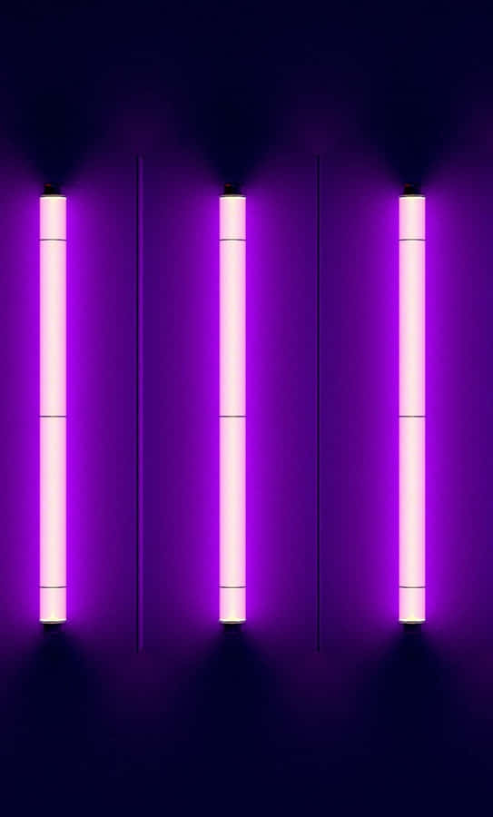 Purple Neon Lights Wallpaper Wallpaper
