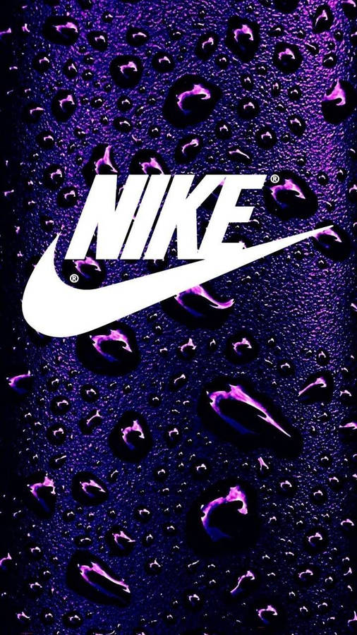 Purple nike swoosh hotsell