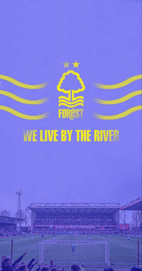 Purple Nottingham Forest Fc Wallpaper