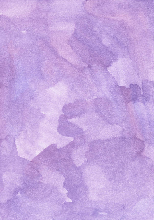 Purple Pastel Aesthetic Watercolor Art Wallpaper