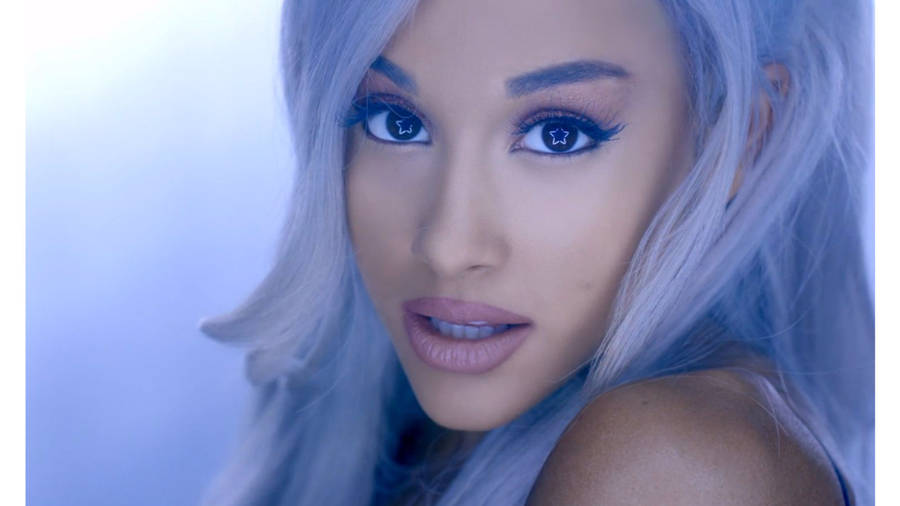 Purple Shade Ariana Grande Wallpaper