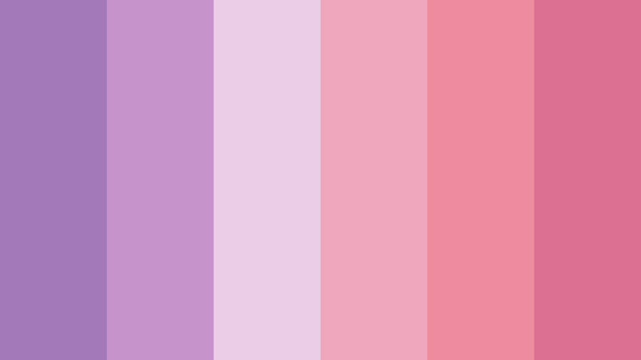 Purple Violet Pink Coral Palette Wallpaper