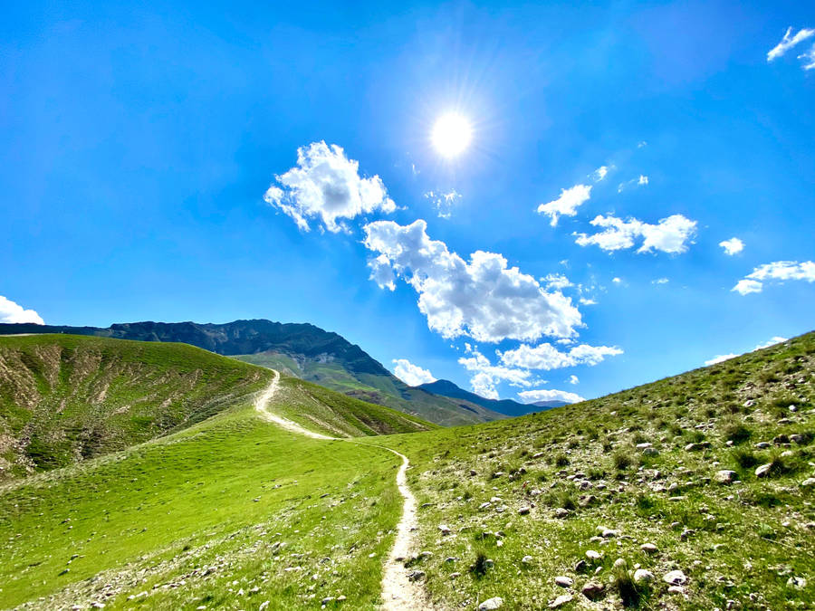 Qorokh Mountain Hillsides Kabul Wallpaper